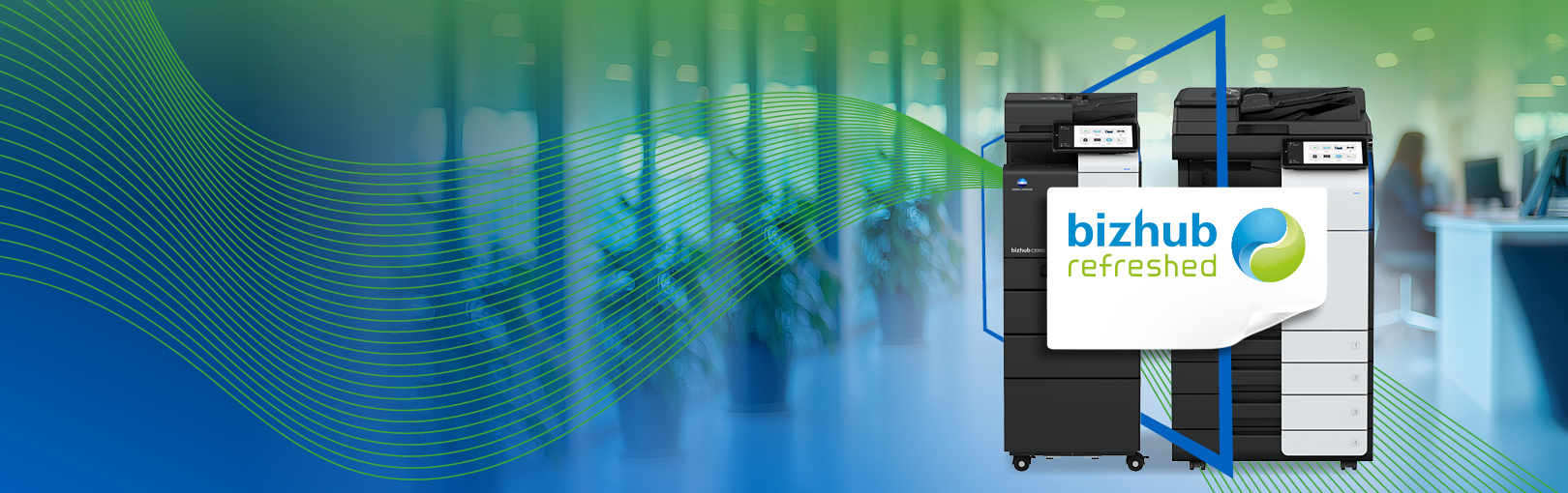 Gebrauchte Drucker online mieten - Mit der Konica Minolta RelaxRate