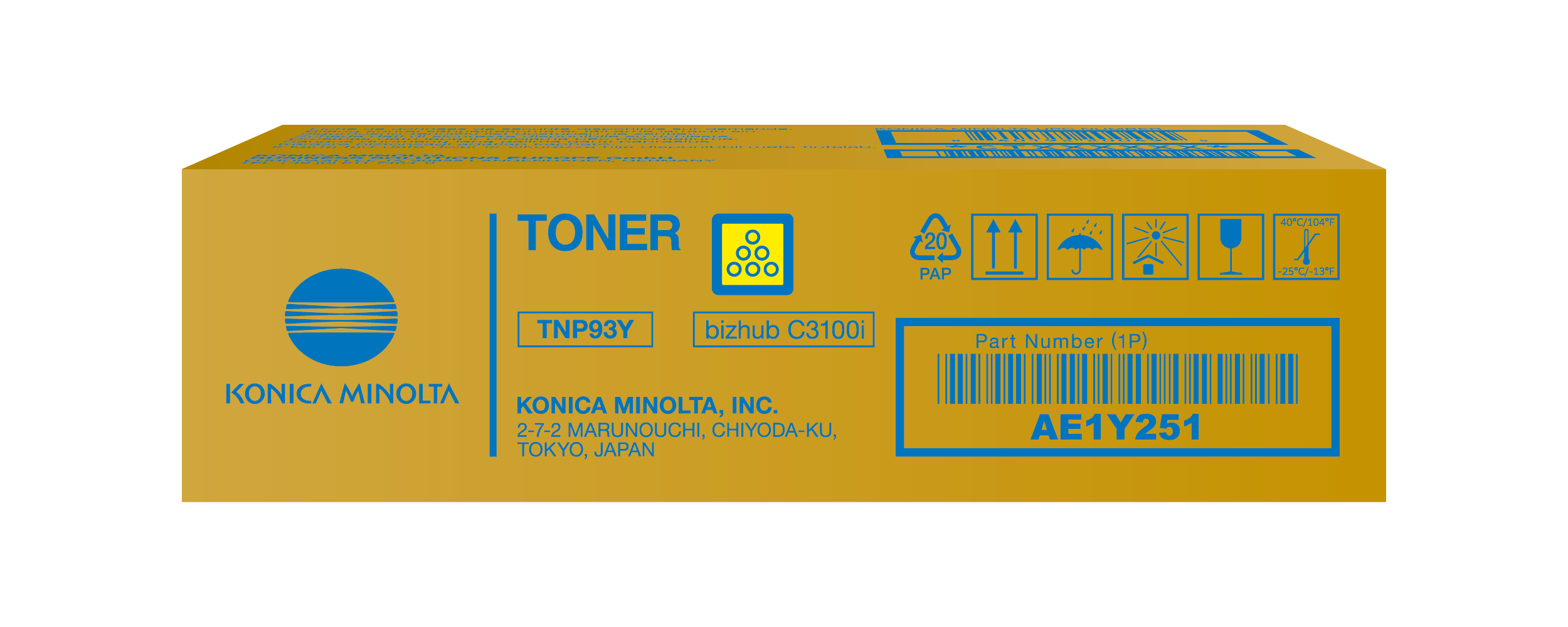 TNP-93Y Toner Gelb
