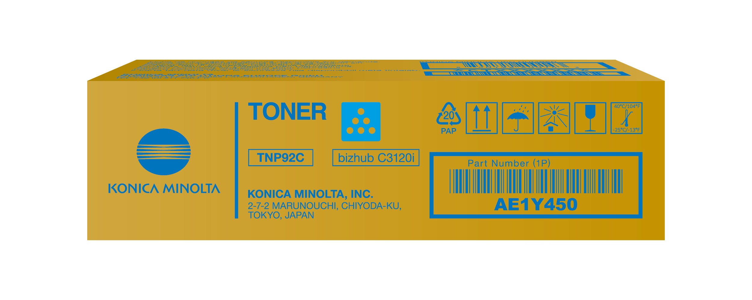 TNP-92C Toner Cyan